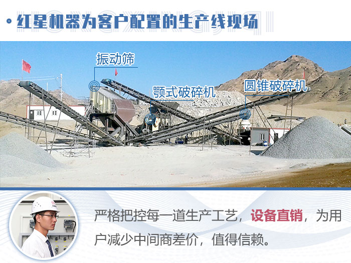 紅星為客戶配置的生產線現場 紅星為客戶配置的生產線現場