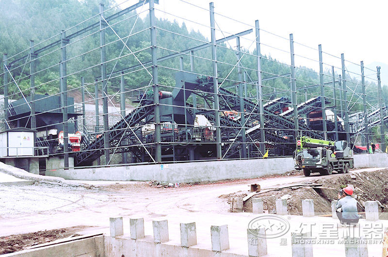 廣元客戶環(huán)保現(xiàn)場，正在建設(shè)中