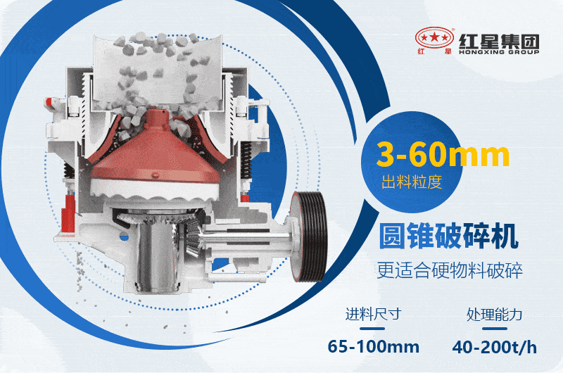 圓錐破碎機生產(chǎn)參數(shù) 圓錐破碎機生產(chǎn)參數(shù)