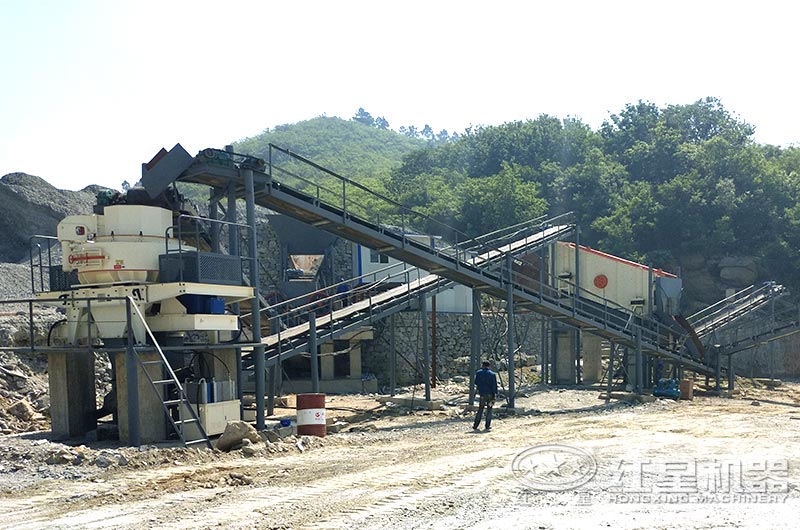 破碎制砂作業 破碎制砂作業