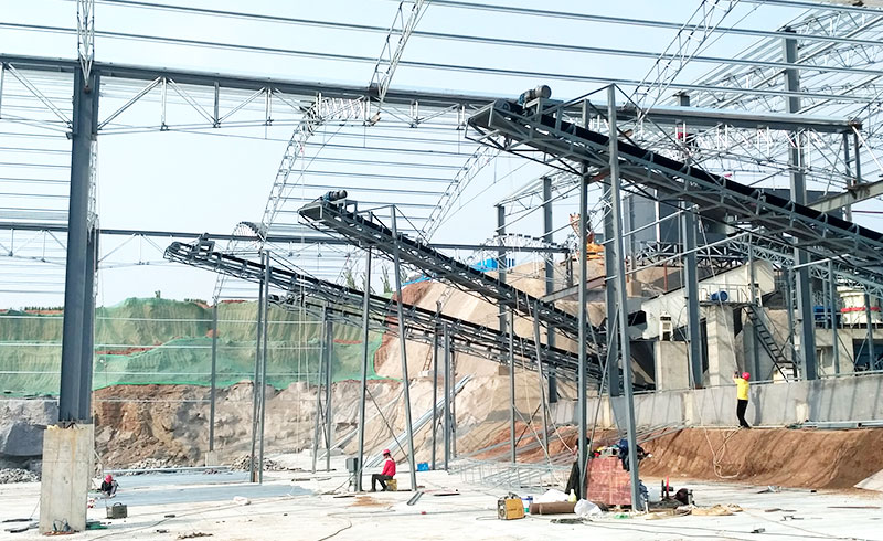 河南年產200萬噸破碎現場 河南年產200萬噸破碎現場