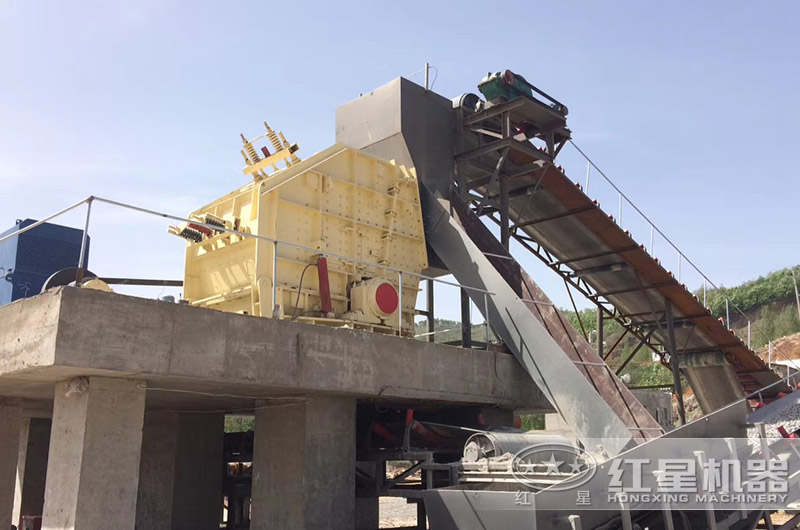 寶雞時產50-80噸石頭破碎生產線