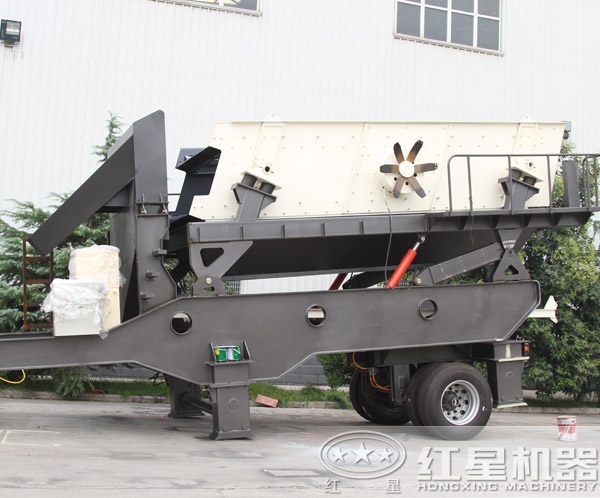 可移動式振動篩分機 可移動式振動篩分機