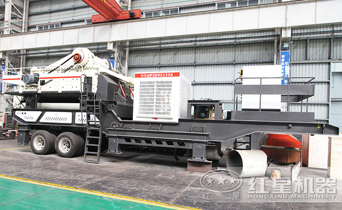 石料移動碎石機