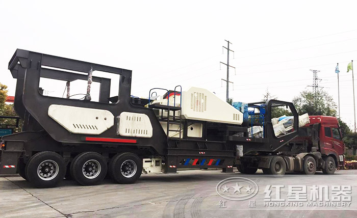 輪胎碎石處理設備發(fā)貨圖