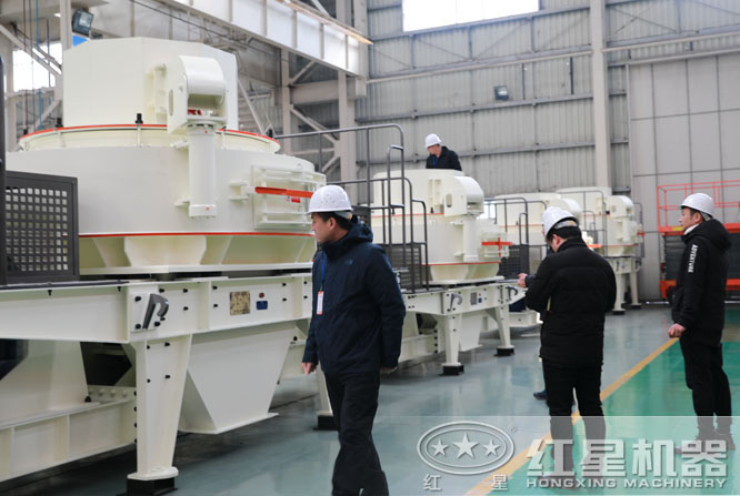 紅星機器石灰?guī)r制砂機廠家