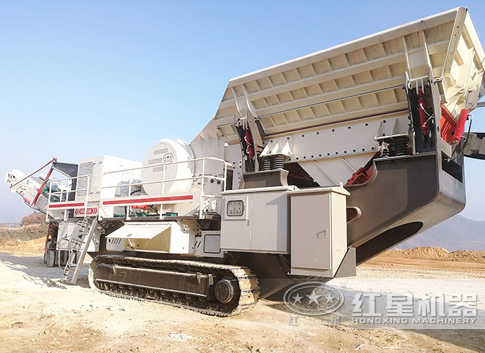 履帶移動破碎機