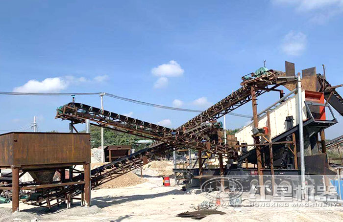 移動石灰石制砂機 移動石灰石制砂機