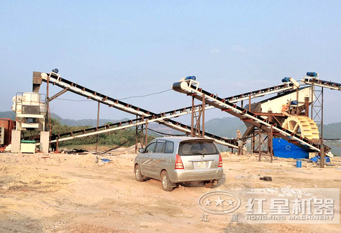 玄武巖破碎生產(chǎn)線流程 玄武巖破碎生產(chǎn)線流程