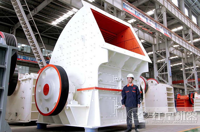 重錘破碎機器產(chǎn)區(qū)成品圖