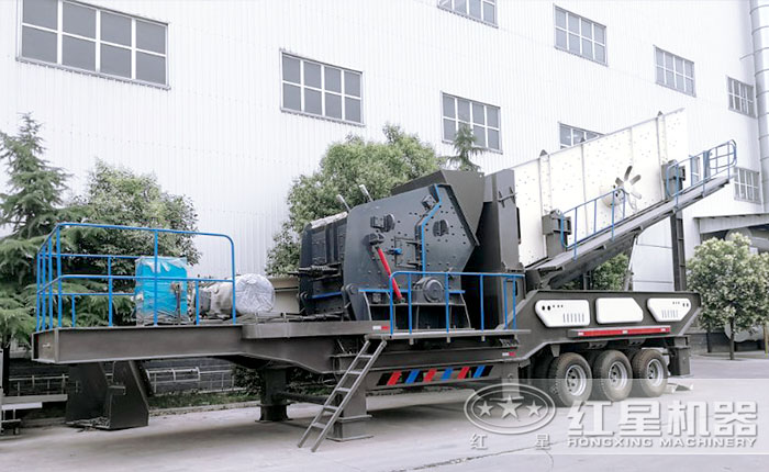 輪胎反擊破移動(dòng)破碎站