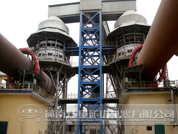 紅星節(jié)能回轉(zhuǎn)窯客戶現(xiàn)場(chǎng)